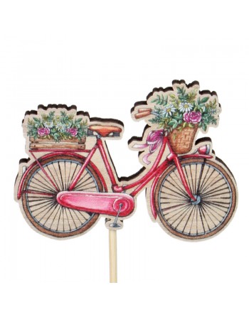 BICI CON FLORES