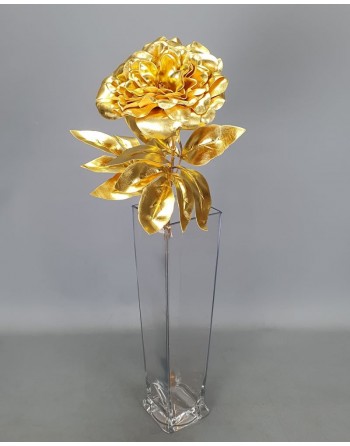 VARA PEONIA DORADA 70 CM.