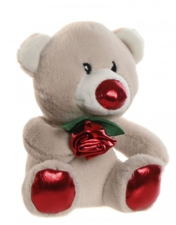 OSO CON ROSA 14 CM.